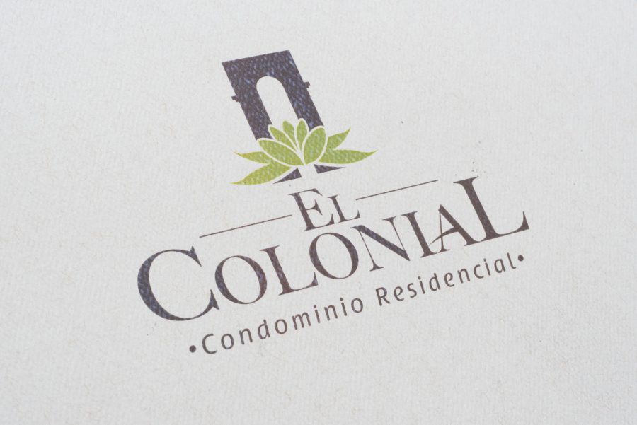 El Colonial. Diseño de logotipo.